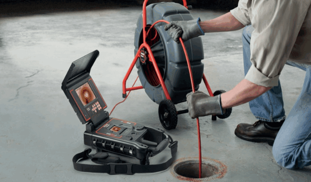 Sewer camera inspection and drain cleaning service in Sarasota, Florida