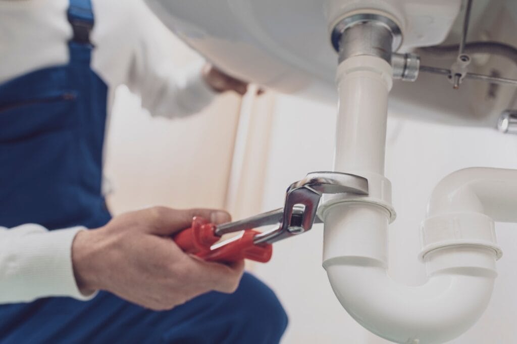 Under sink drain pipe repair service in Sarasota, Florida